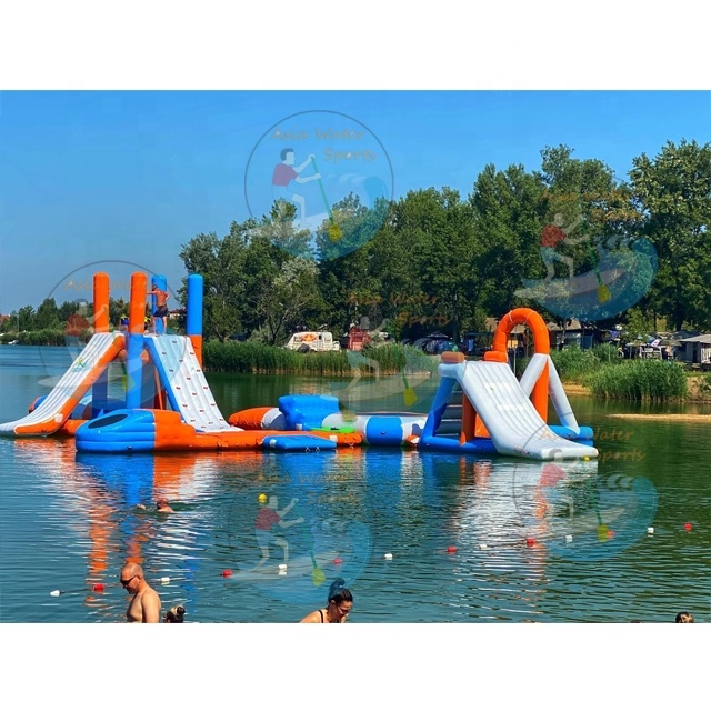 Aquatic Sports For Kids - Outdoor Commerciële Watersport Drijvend Waterpark Opblaasbaar