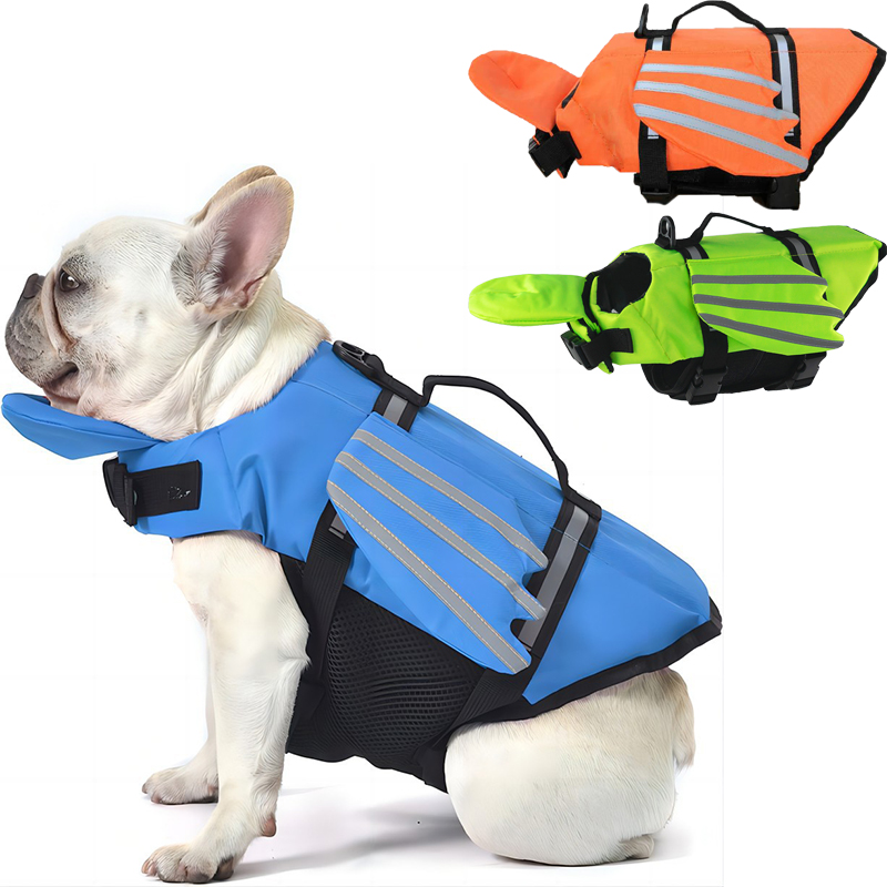 Life Jacket Buoyancy - Hondenzwemvest Reflecterend Verstelbaar Zomer Grote honden