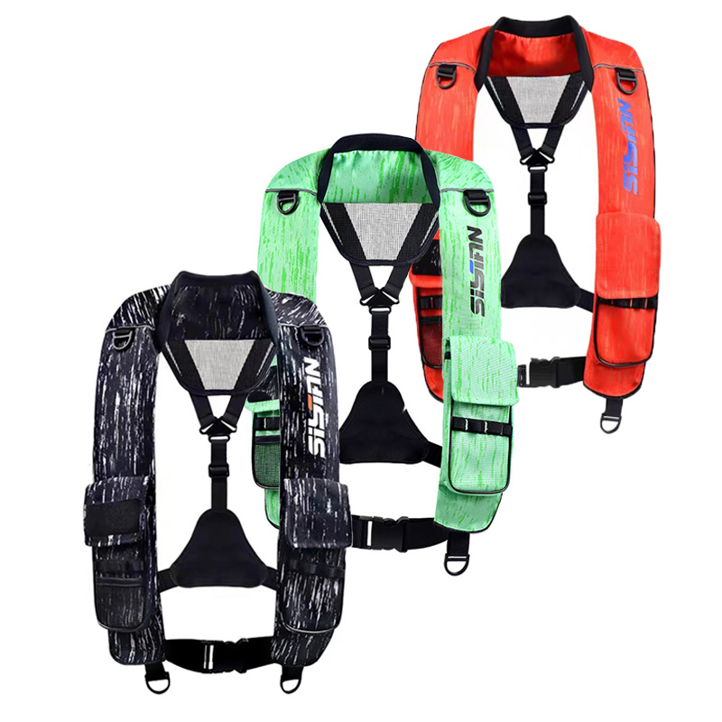 Nieuw opblaasbaar Luya-vissred - Life Jacket Buoyancy recensie en prijs